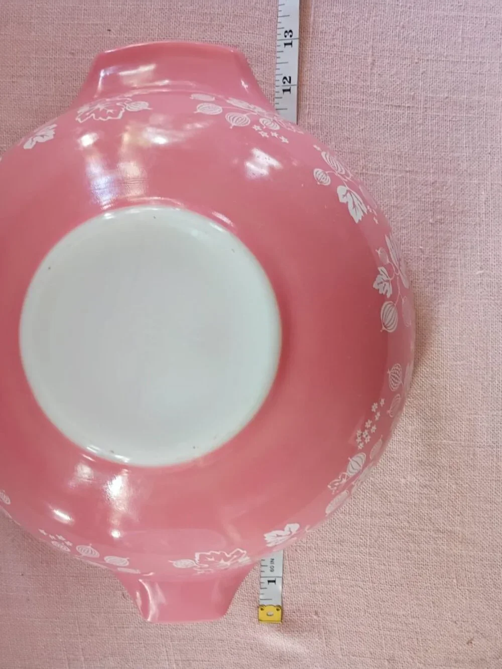 Vintage Pyrex Pink Gooseberry Cinderella Mixing Bowl Set of 4